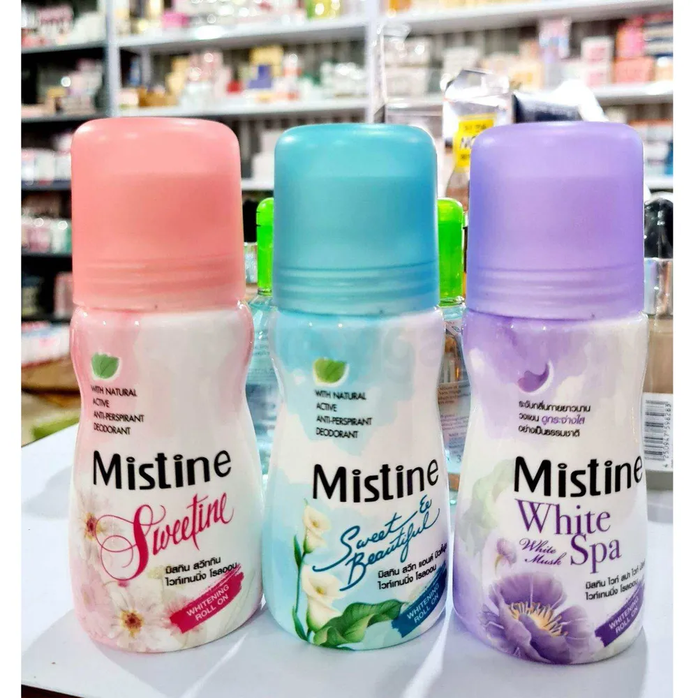 Mistine White Spa Musk Whitening Roll On 35ml  