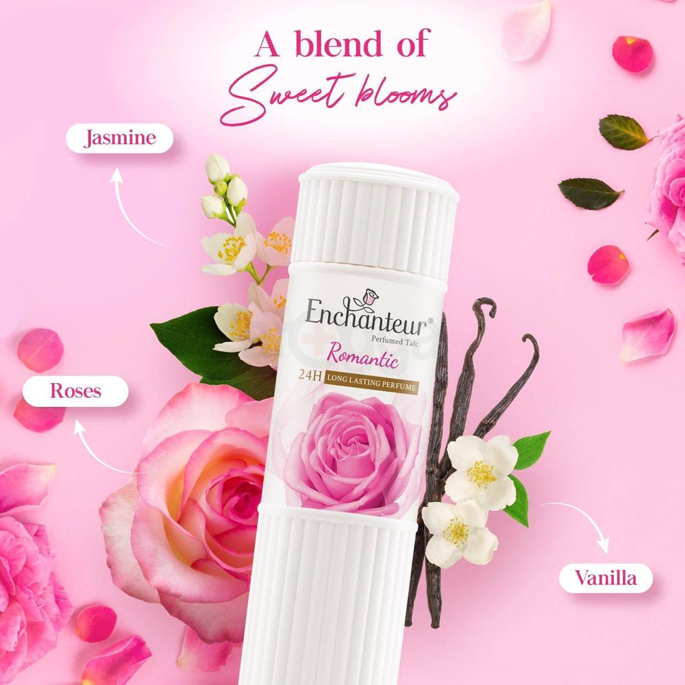 Enchanteur Romantic Perfumed Talc Powder  
