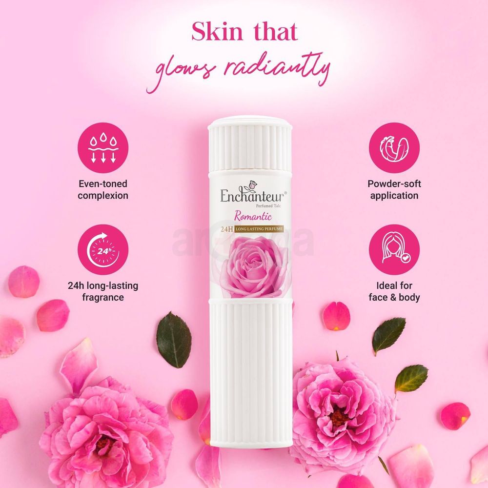 Enchanteur Romantic Perfumed Talc Powder  