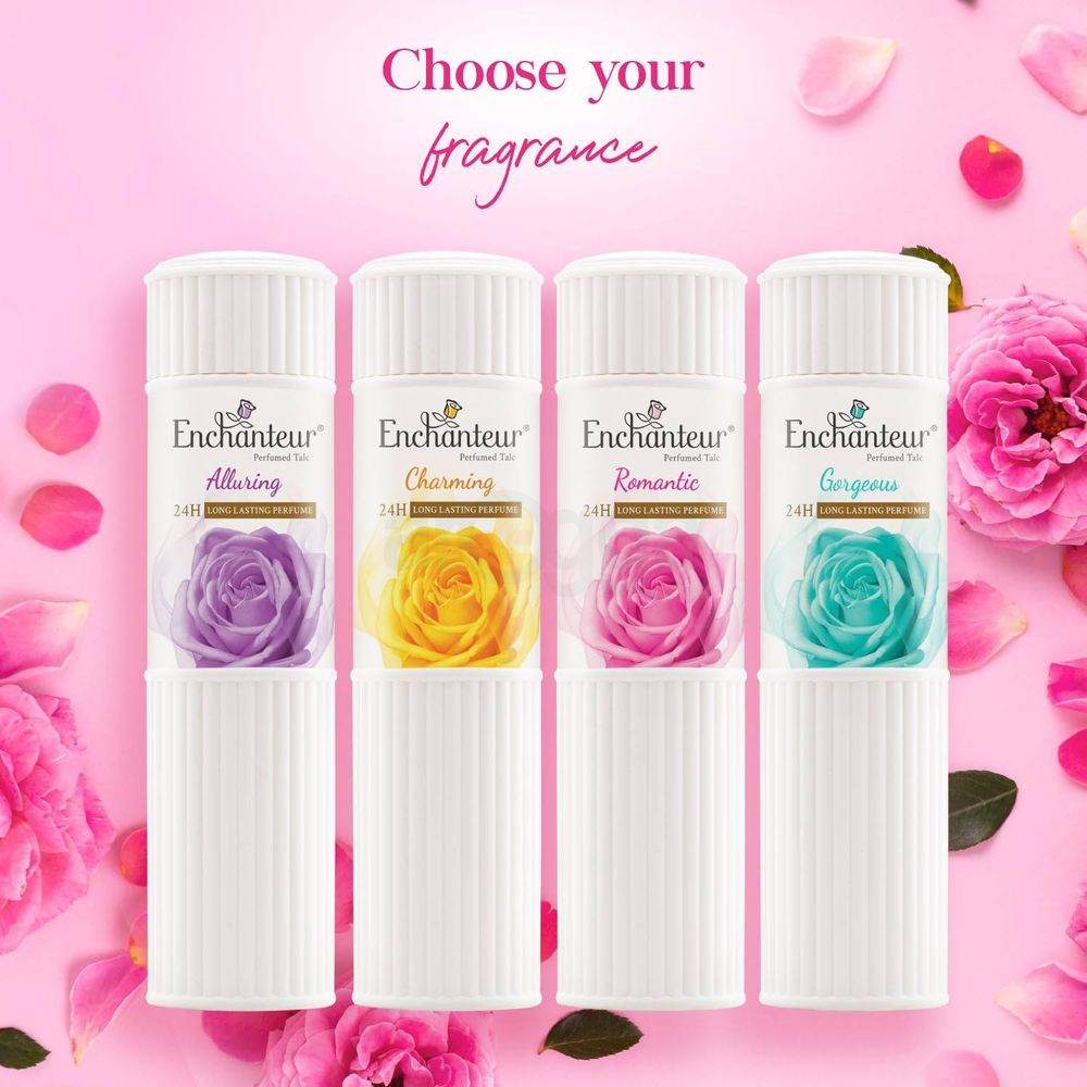Enchanteur Romantic Perfumed Talc Powder  