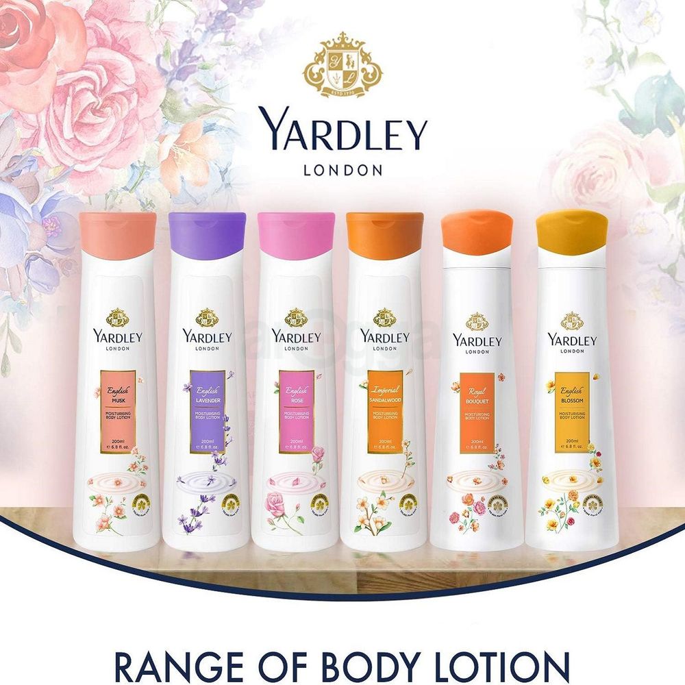 Yardley London English Rose Moisturising Body Lotion  