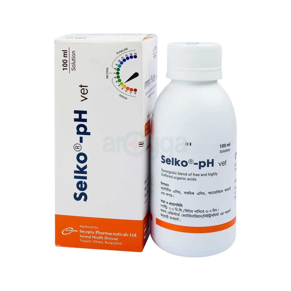 Selko-pH Solution Vet 100ml  