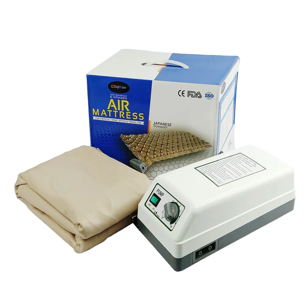 Air Mattress Anti Decubitus Air Pump And Bubble Shape (Safe Care)  