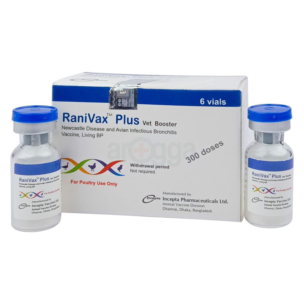 Ranivax Plus 300 Doses Vet Booster  