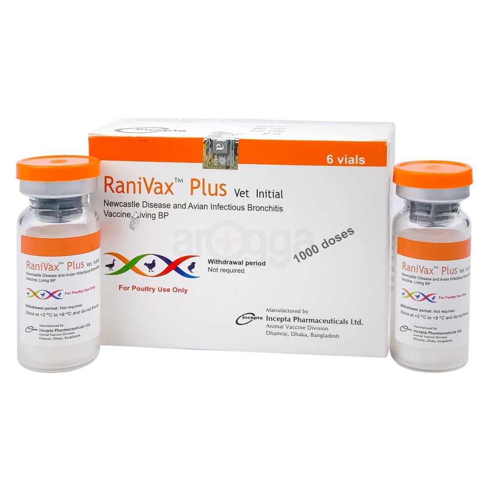 Ranivax Plus 1000 Doses Vet Initial  