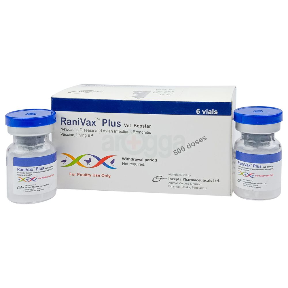 Ranivax Plus 500 Doses Vet Booster  