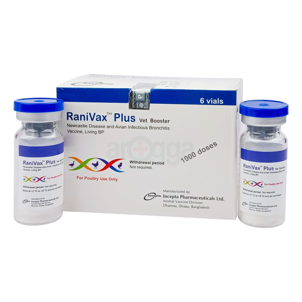 Ranivax Plus 1000 Doses Vet Booster  