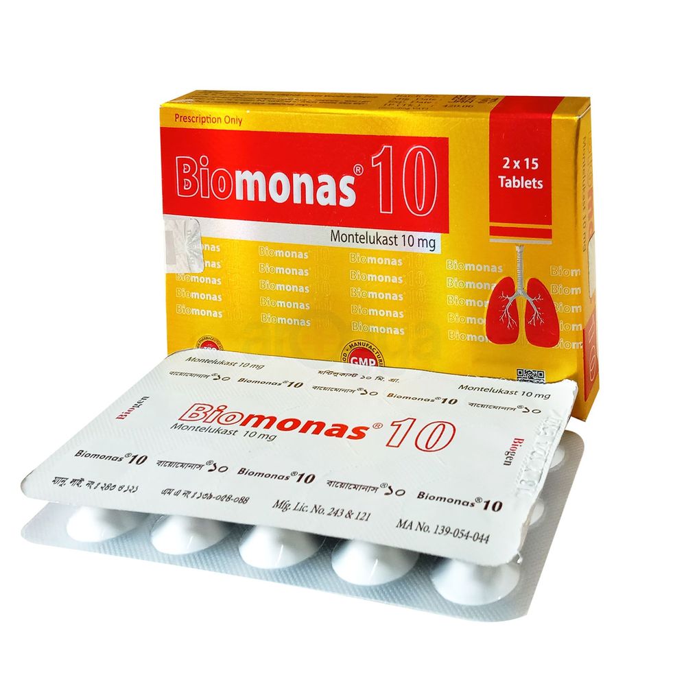 Biomonas 10mg tablet