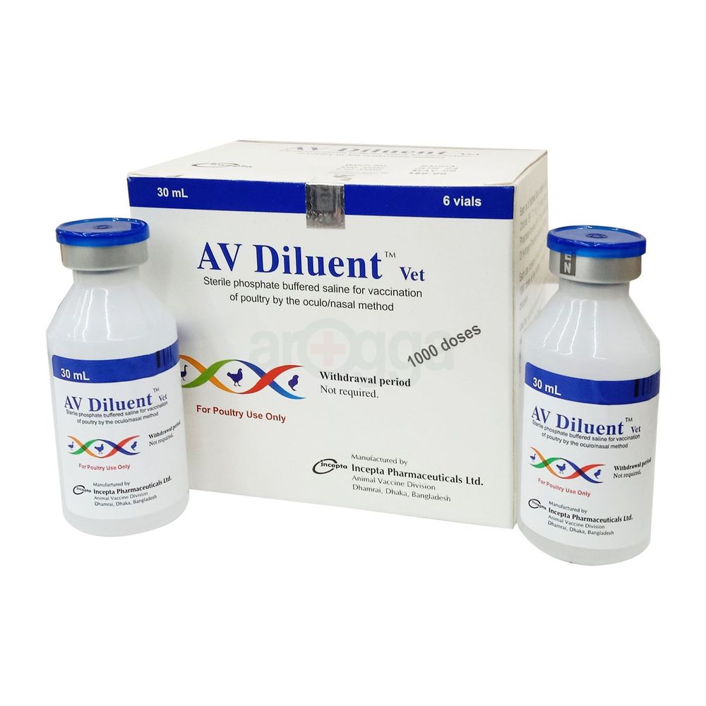 AV Diluent 1000 Doses Vet  