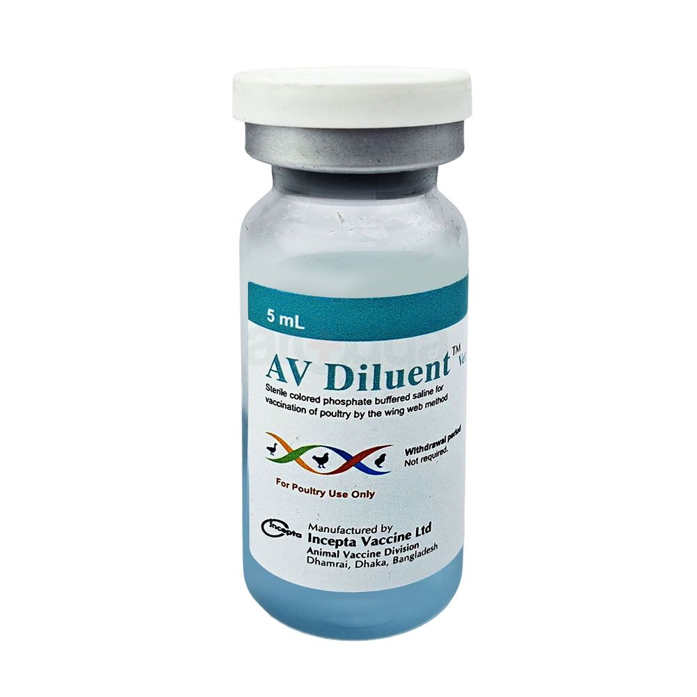 AV Diluent Henpox 500 Doses Vet  