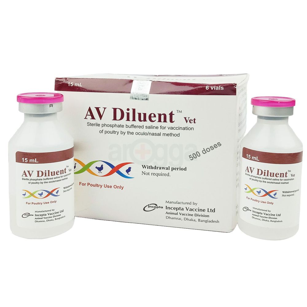 AV Diluent 500 Doses Vet  