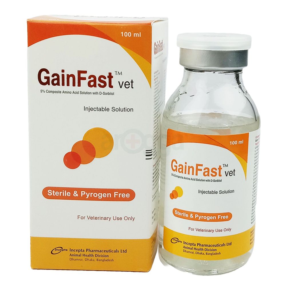 Gainfast Vet Injectable 100ml  