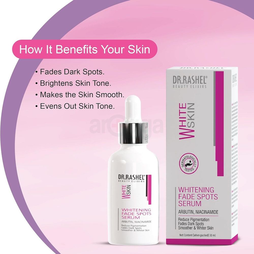 Dr. Rashel White Skin Whitening Fade Spots Serum with Arbutin and Niacinamide  