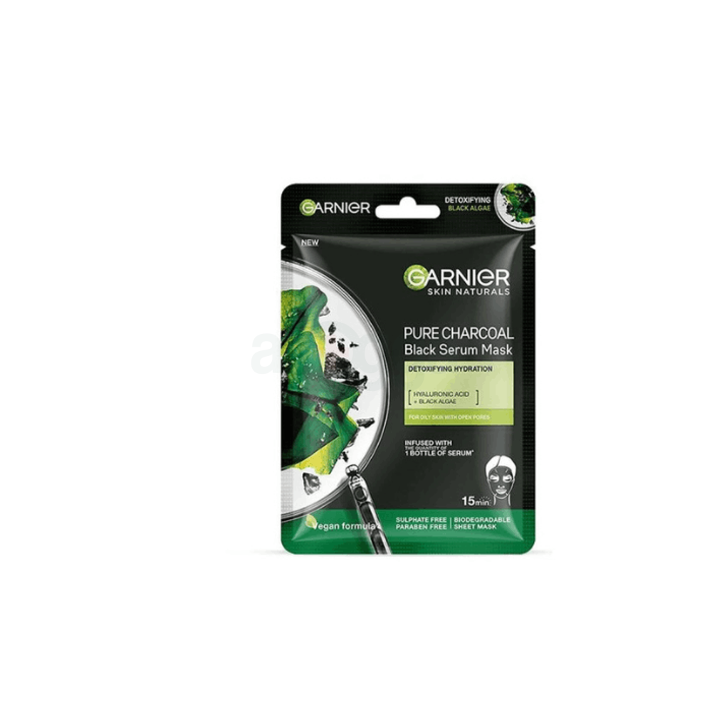 Garnier Pure Charcoal Serum Mask 28gm  