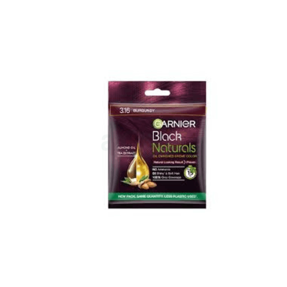 Garnier Black Naturals Shade-3.16 Burgundy-10gm  