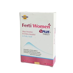 Ferti Women Plus 1000mg+25mg+0.2mg tablet