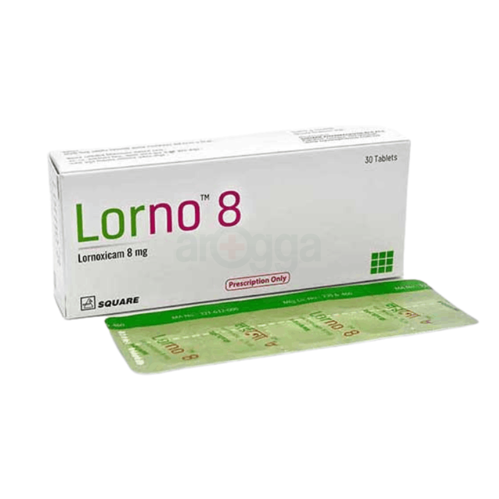 Lorno 8mg tablet