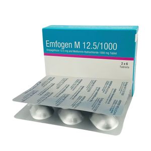 Emfogen M 12.5/1000 12.5mg+1000mg tablet