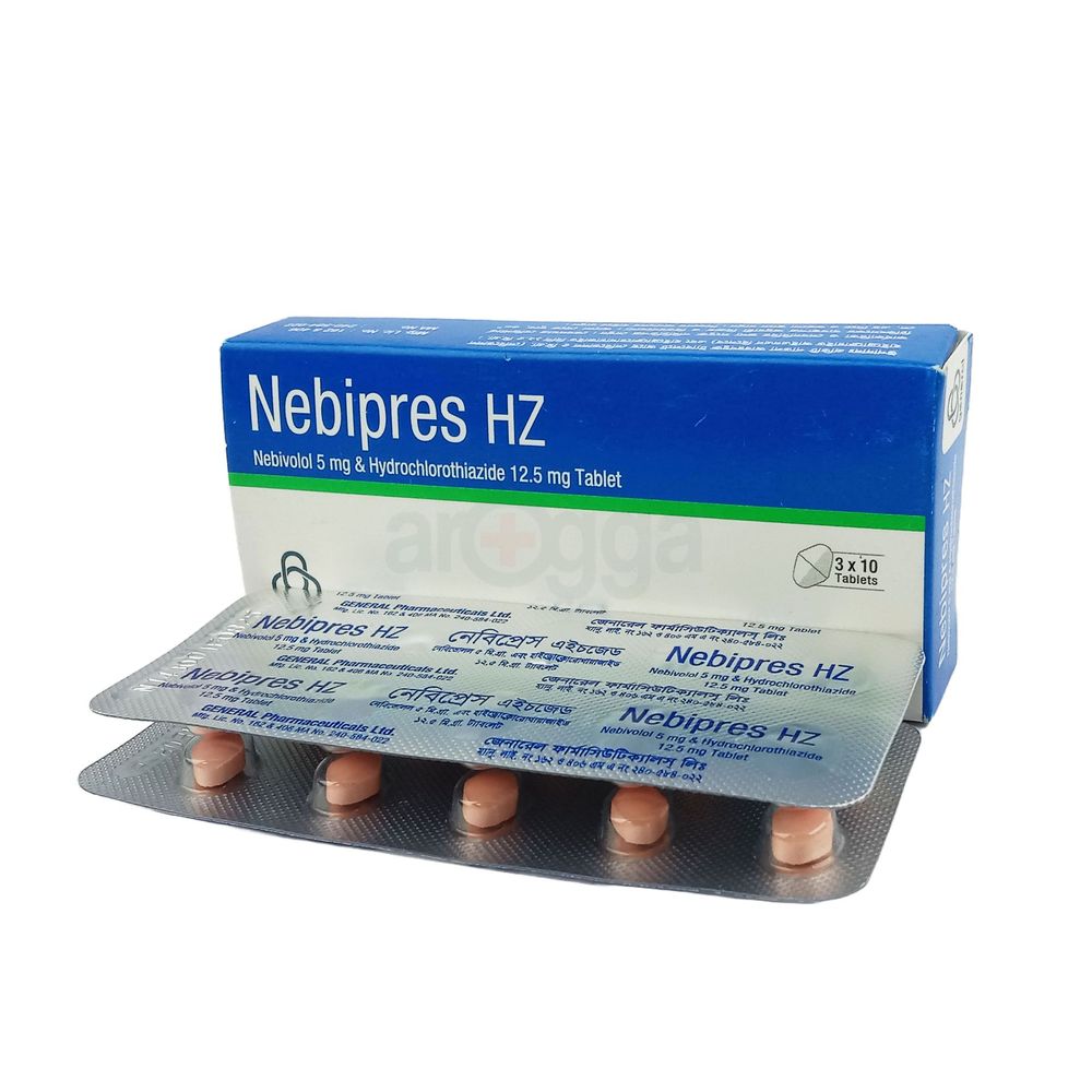 Nebipres HZ 5/12.5mg tablet