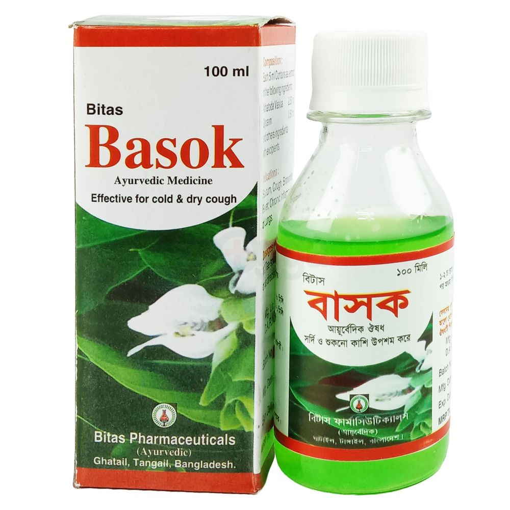Basok (Bitas) 100ml 100ml syrup
