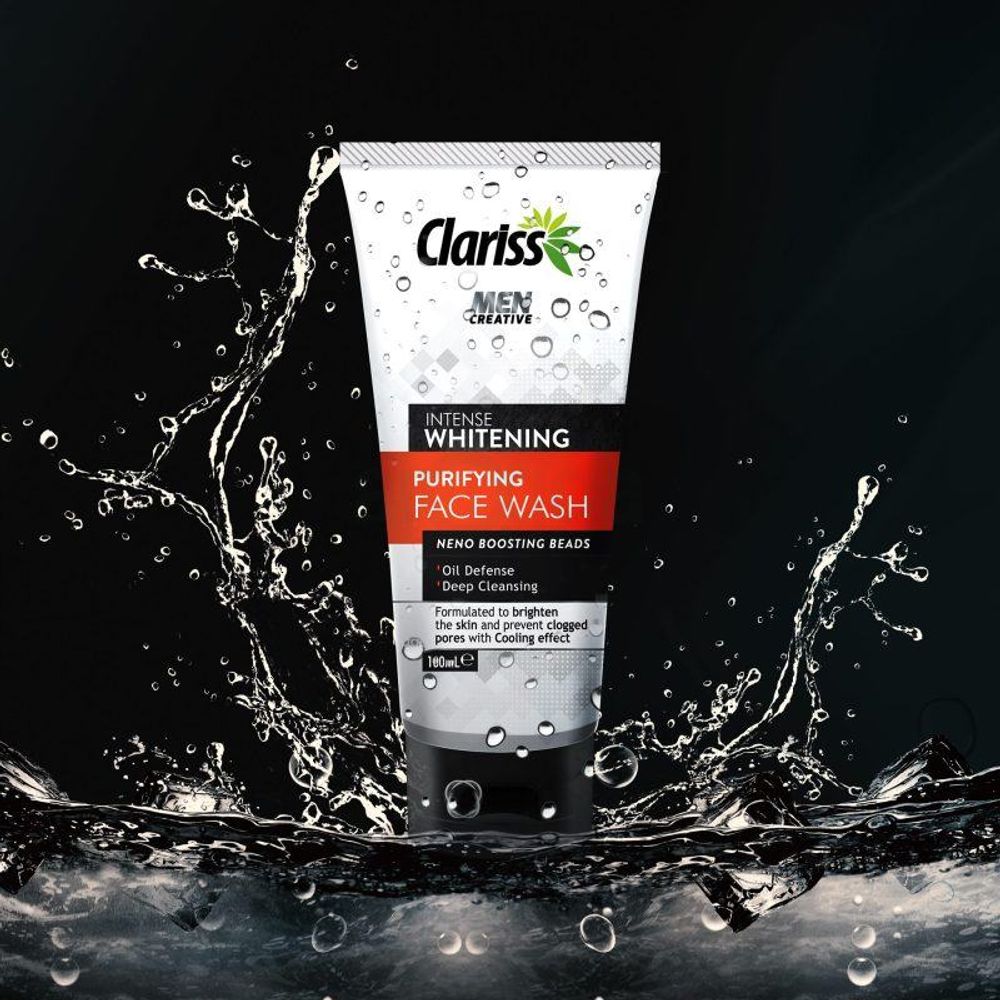 Clariss Intense Purifying Face Wash For Men 100ml  