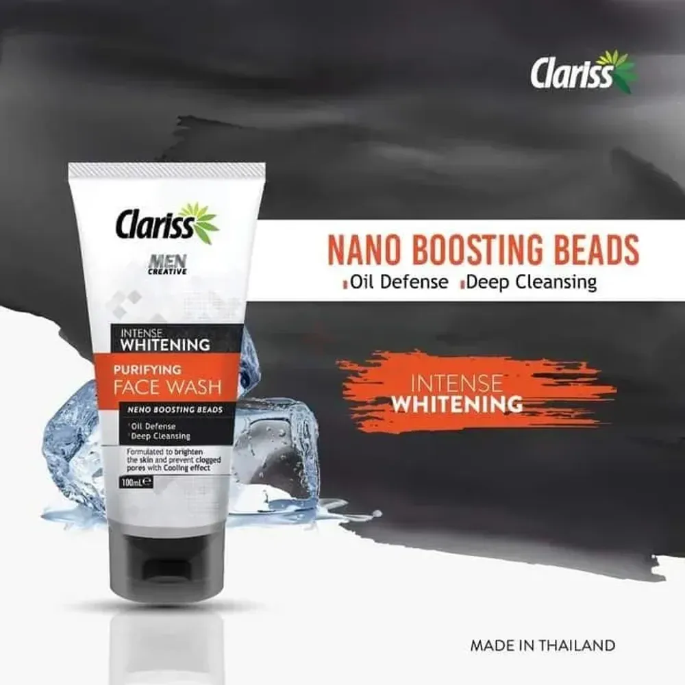 Clariss Intense Purifying Face Wash For Men 100ml  