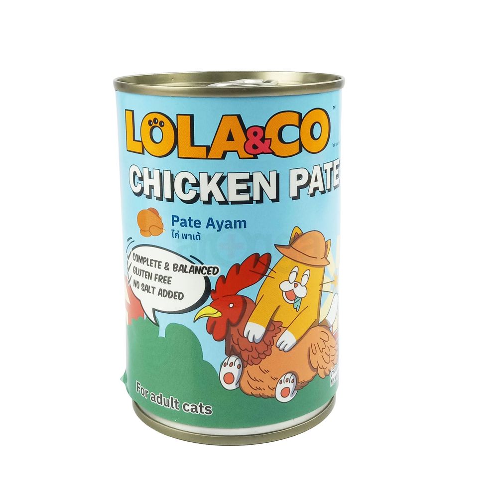 Lola & Co Can ChickenPate 400gm  