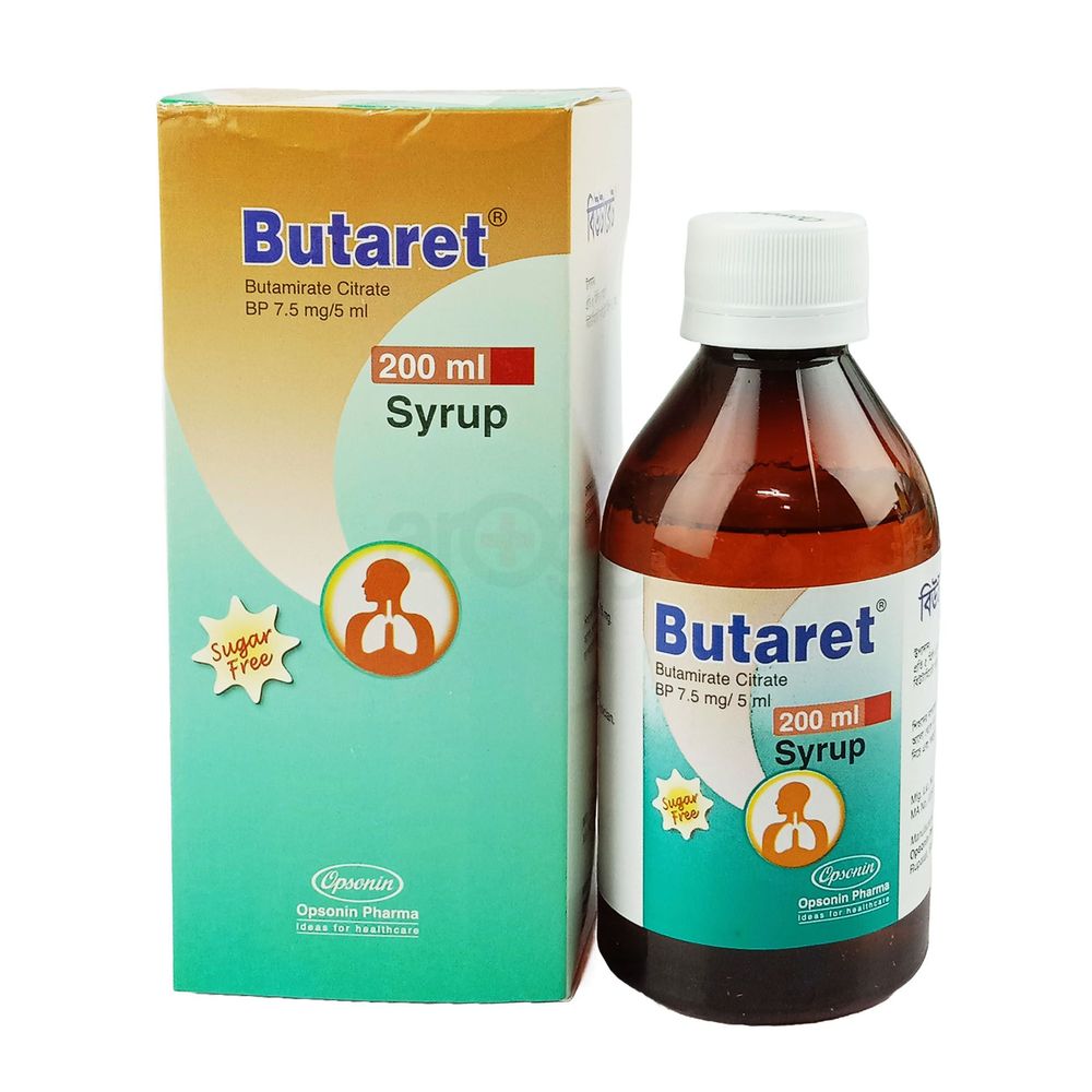 Butaret 200ml  syrup