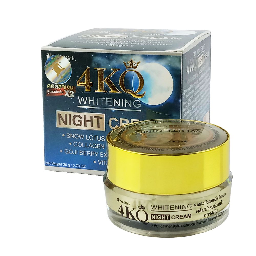  4KQ Whitenig Night Cream 20gm  