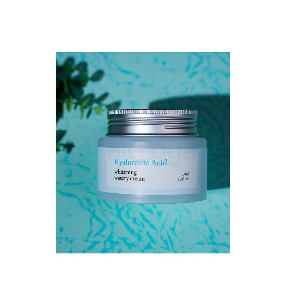 Pure Ground Hyaluronic Acid Whitening Watery Cream  