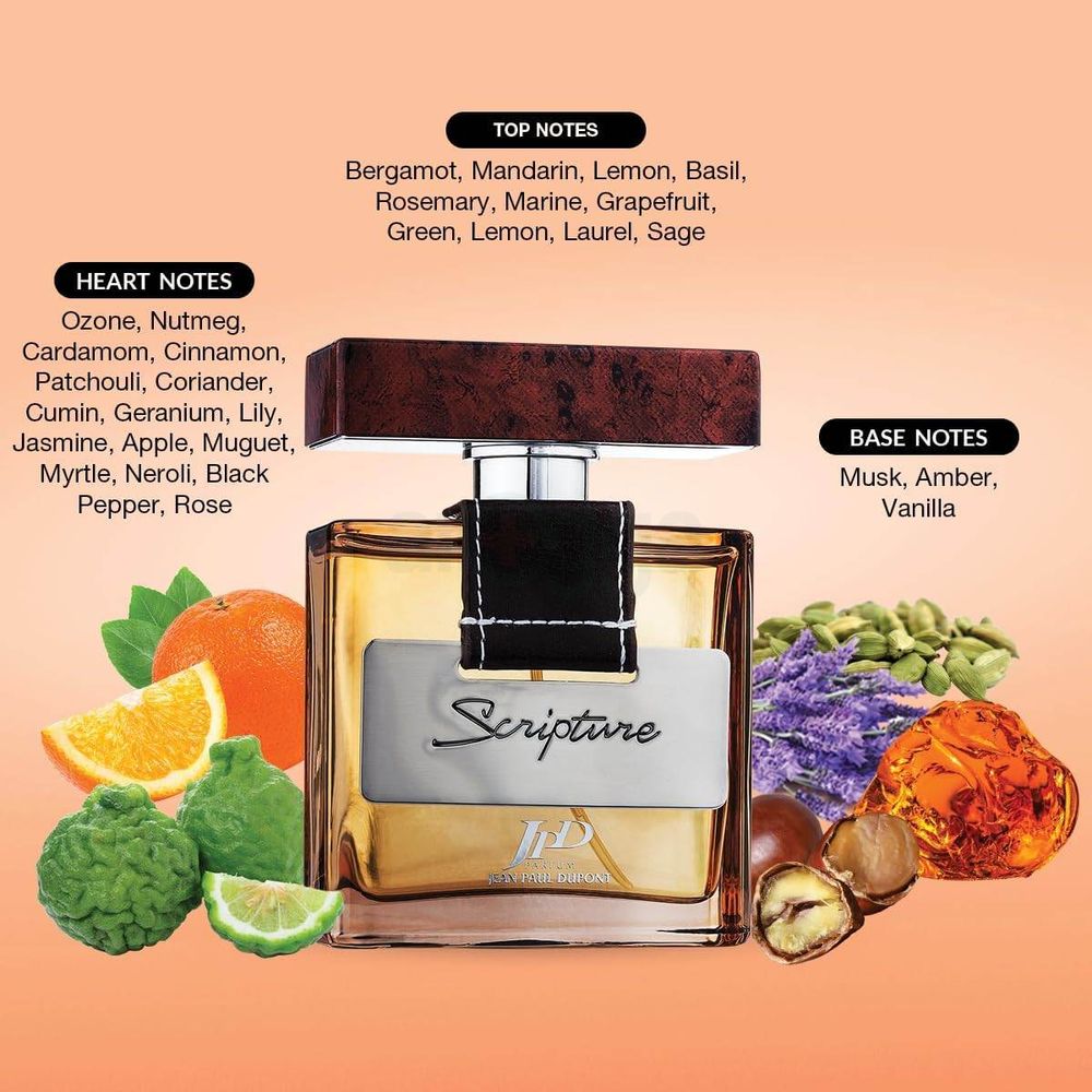 Jean Paul Dupont Scripture EDT for Men  