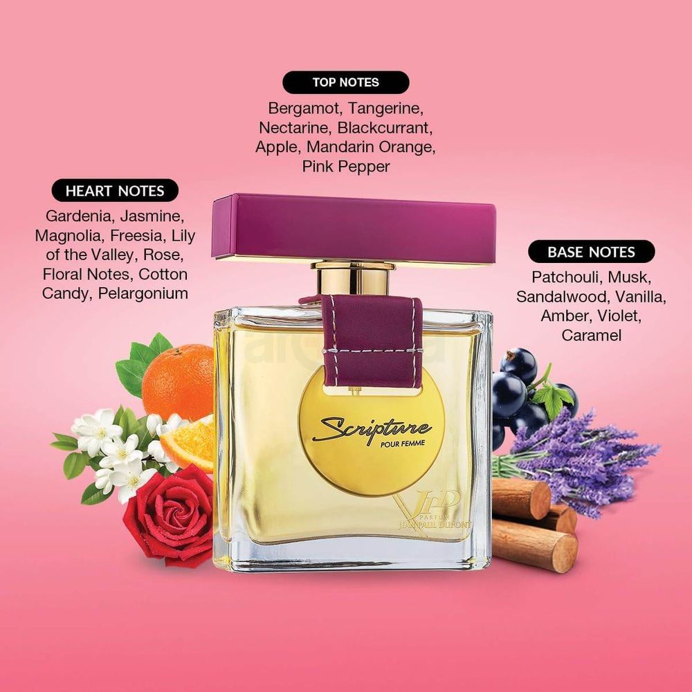 Jean Paul Dupont Scripture Eau De Perfume for Women  