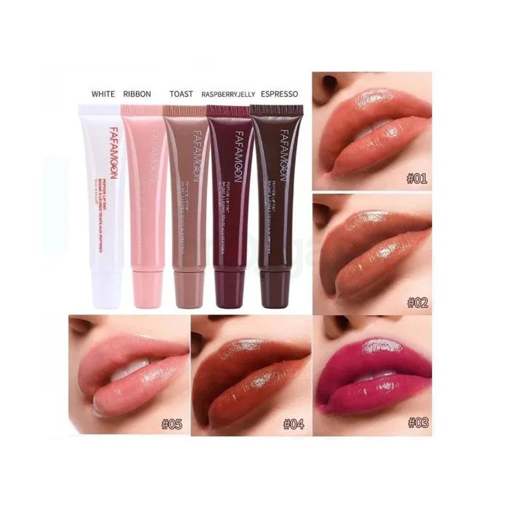 FAFAMOON Shea Butter Peptide Lip Tint - 01 Ribbon  