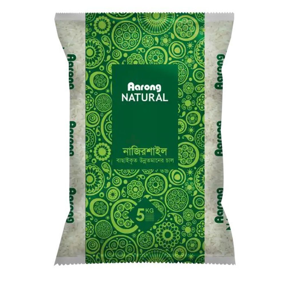 Aarong Natural Nazirshail Rice (নাজিরশাইল চাল) 5kg  