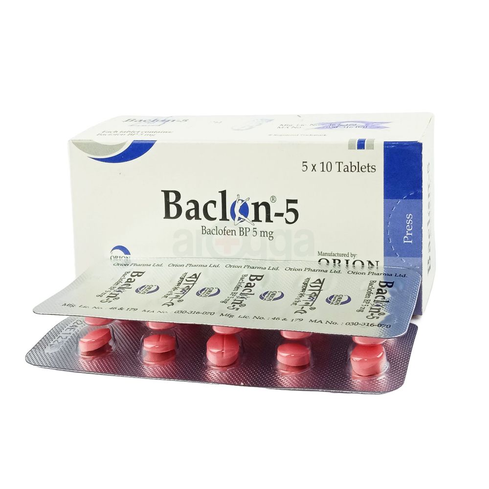 Baclon 5mg tablet