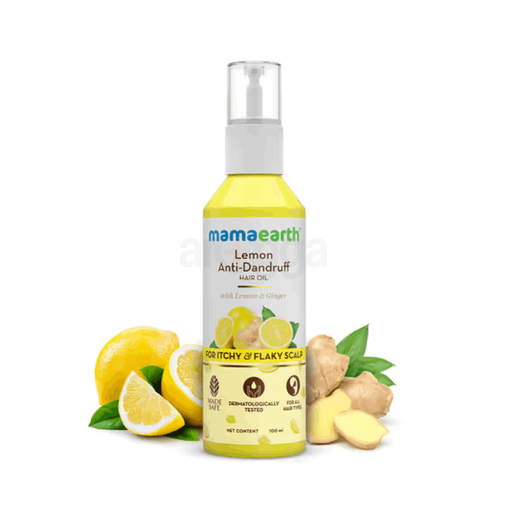 Mamaearth Lemon Anti-Dandruff Hair Oil 100ml  