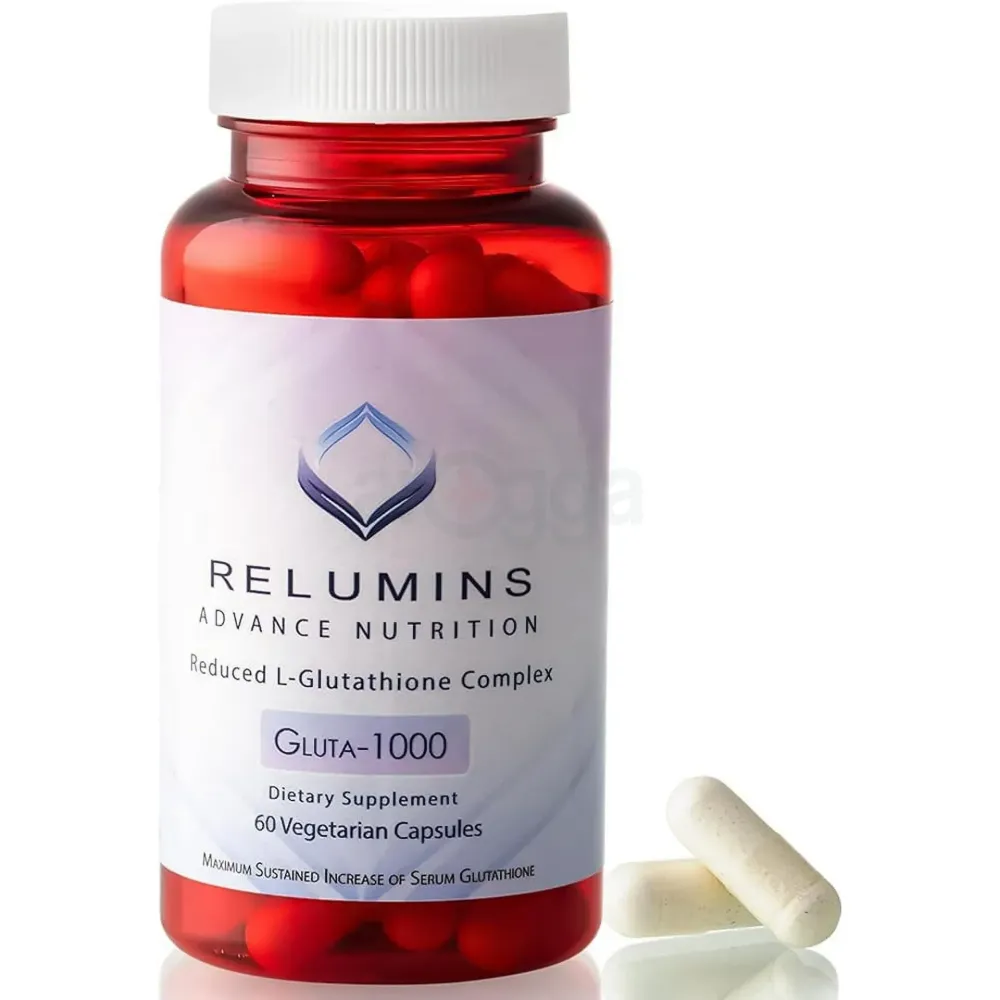 Relumins L Glutathione Supplement Complex - Reduced Glutathione 1000mg 60 Capsules  