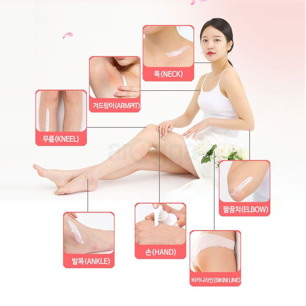 Nella Oneday Whitener White Snow Tone Up Body Lotion  