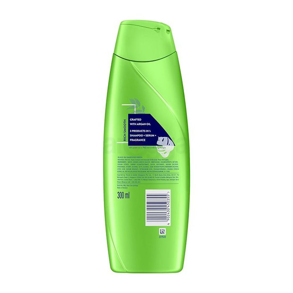 Rejoice 3 in 1 Rich Smooth Shampoo with Argan Oil  