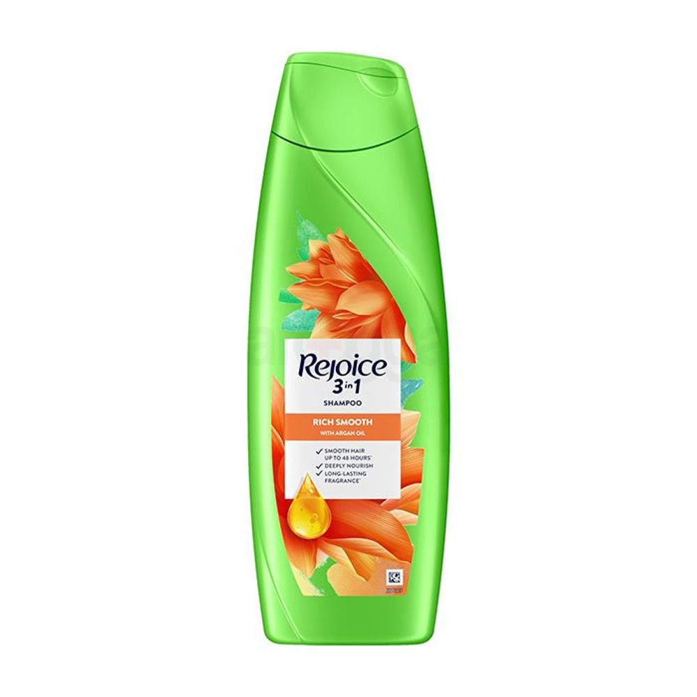 Rejoice 3 in 1 Rich Smooth Shampoo with Argan Oil  