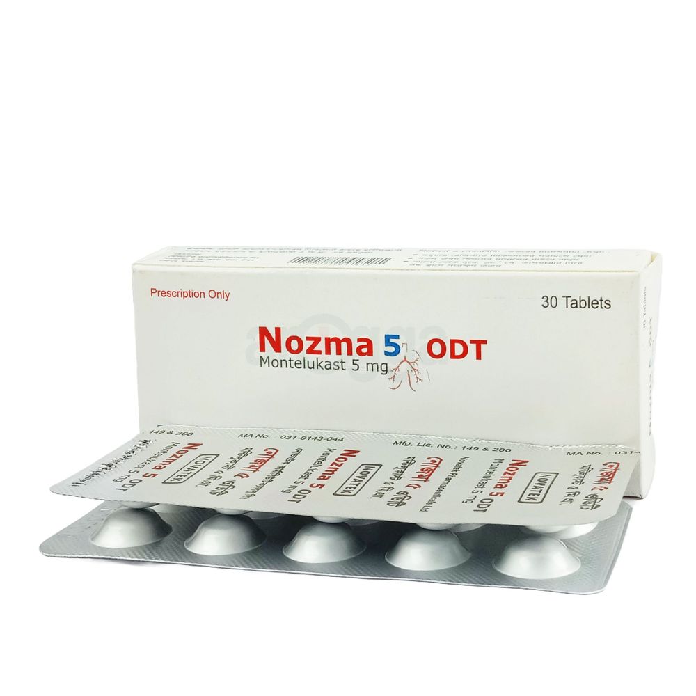 Nozma 5 ODT 5mg tablet