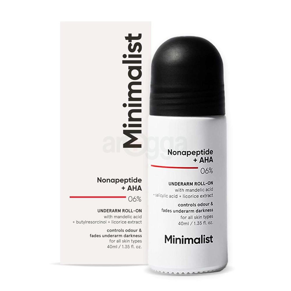 Minimalist Nonapeptide + AHA BHA 06% Underarm Roll On  
