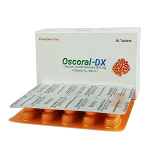 Oscoral DX 600mg+400IU tablet