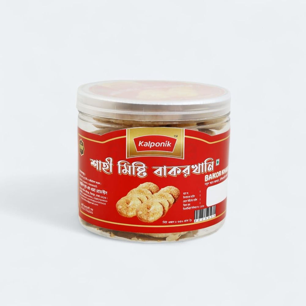 Kalponik Sweetend Bakharkhani 350gm (কাল্পনিক মিষ্টি বাকর খানি)  