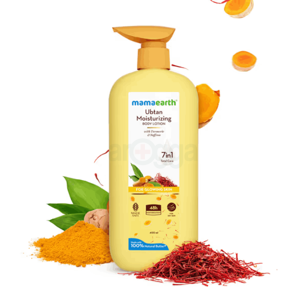 Mamaearth Ubtan Moisturizing Body Lotion 400ml  