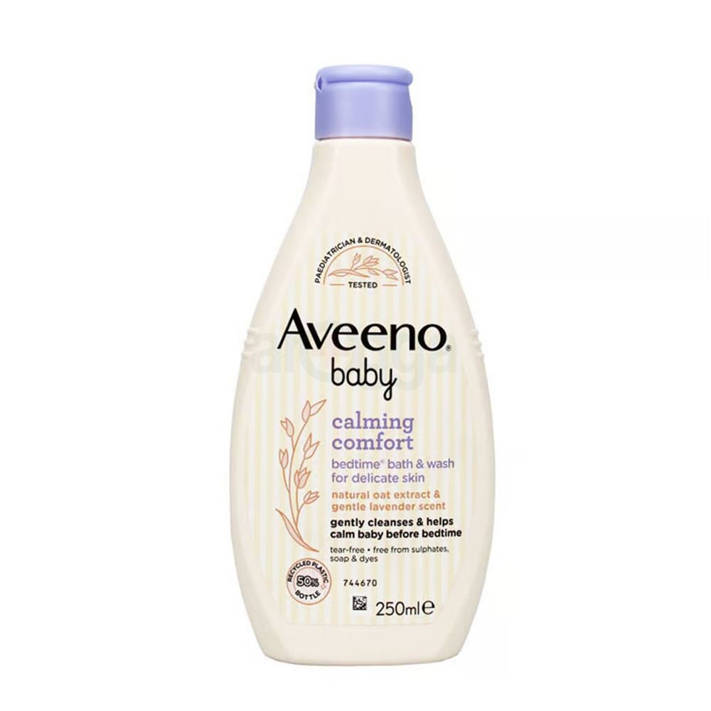 Aveeno Baby Calming Comfort Bedtime Bath & Wash for Delicate Skin  