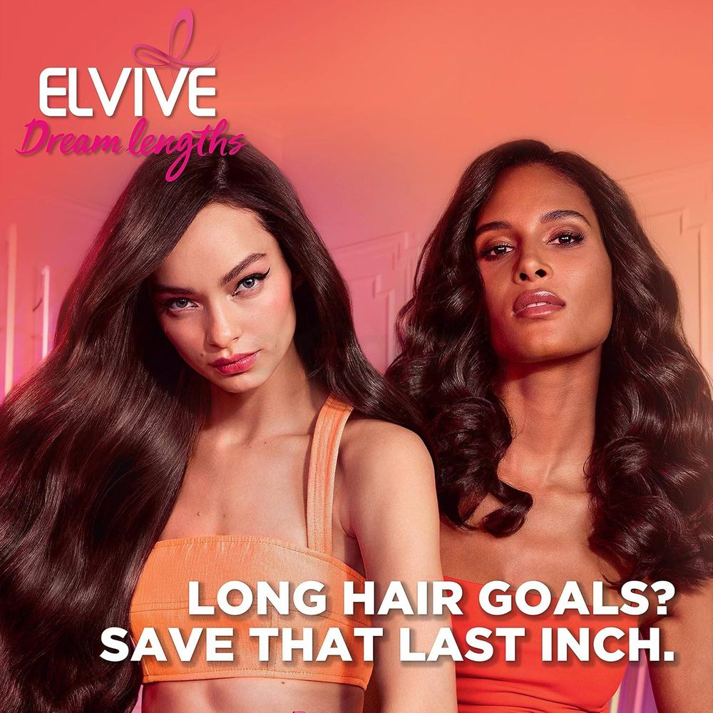 Loreal Paris Elvive Dream Length Detangling Conditioner with Vegetal Keratin and Castor Oil for Damaged Hair  