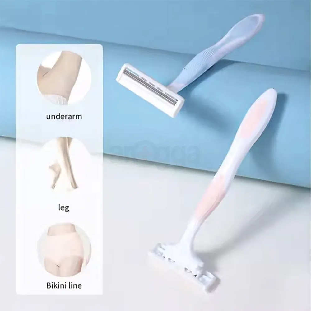 LMLTOP Harrow Knife Women's Razor 2 Pcs  