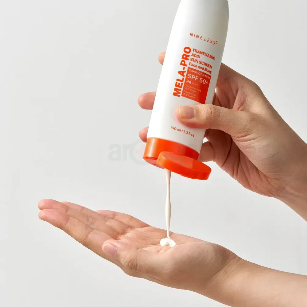 Nineless MELA-PRO Tranexamic Acid Sun Screen Face And Body Sun Protection SPF 50+ PA++++  