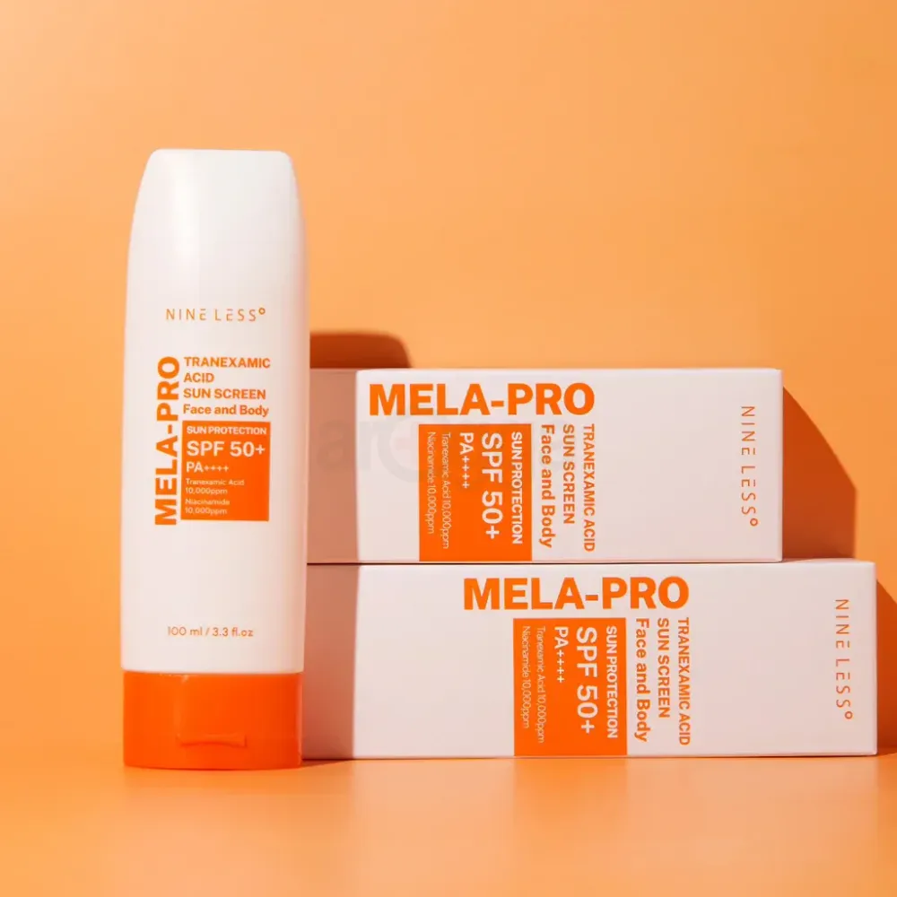Nineless MELA-PRO Tranexamic Acid Sun Screen Face And Body Sun Protection SPF 50+ PA++++  